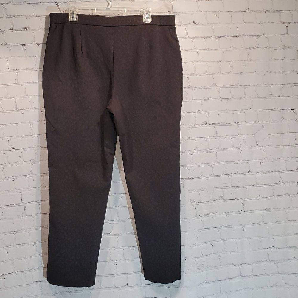 Prophecy black with leopard print pull on pants - Picture 6 of 9